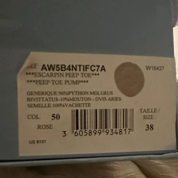 1/5 LAST CHANCE ESTATE SALE $1850 Lanvin Metallic Gold Platform Heels - Picture 6 of 7